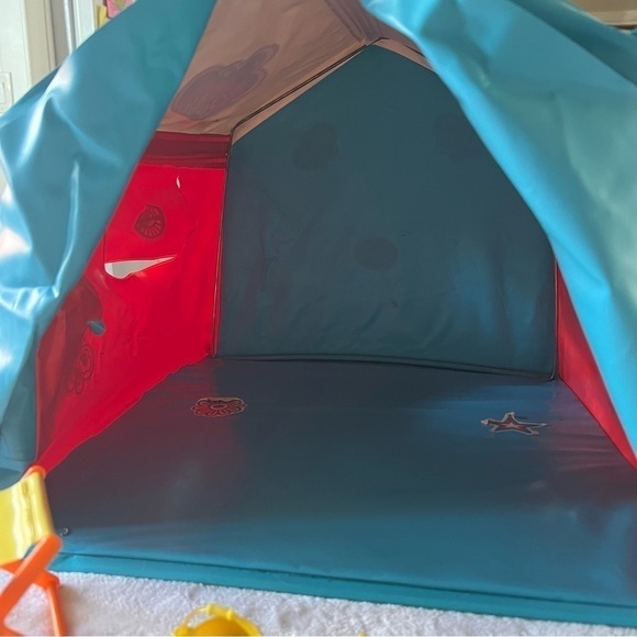 1972 Vintage Mattel Barbie Camp-Out Tent with Accessories and Box - Picture 6 of 11